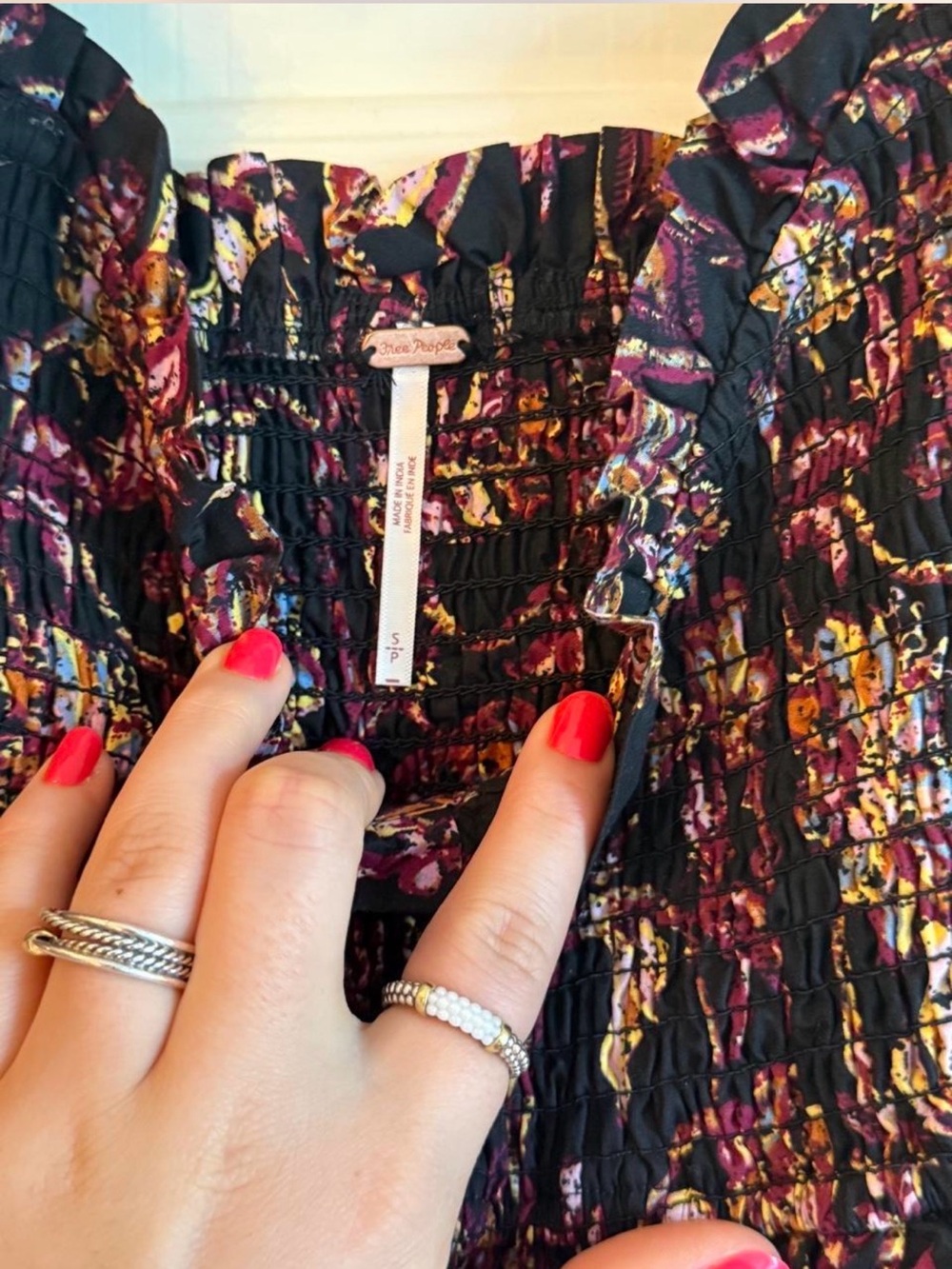 Free People blue bell maxi dress - Picture 3 of 4